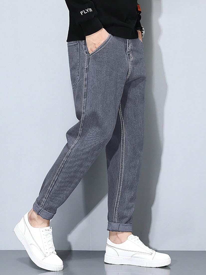 Ben Martin Men's High Rise Tapered Fit Stretchable Size 28